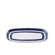 Bandeja Retangular Rasa em Melamina Riviera 43x23 cm Mediterranean Blue Guzzini