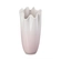 Vaso para Flores de Cerâmica Ruffle 2 Litros Shell Pink Le Creuset