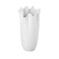 Vaso para Flores de Cerâmica Ruffle 2 Litros Branco Le Creuset
