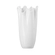 Vaso para Flores de Cerâmica Ruffle 2 Litros Branco Le Creuset