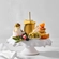 Suporte para Bolo de Cerâmica Ruffle 28 cm Branco Le Creuset