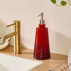 Dispenser para Sabão de Cerâmica 580 ml Vermelho Le Creuset