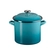 Stock Pot Pegador Aço Inox 7,6 Litros 22 cm Azul Caribe Le Creuset