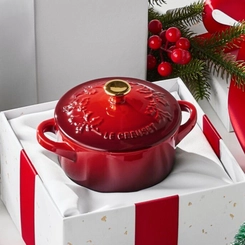 Mini Cocotte de Cerâmica Holly 250 ml Vermelho Le Creuset