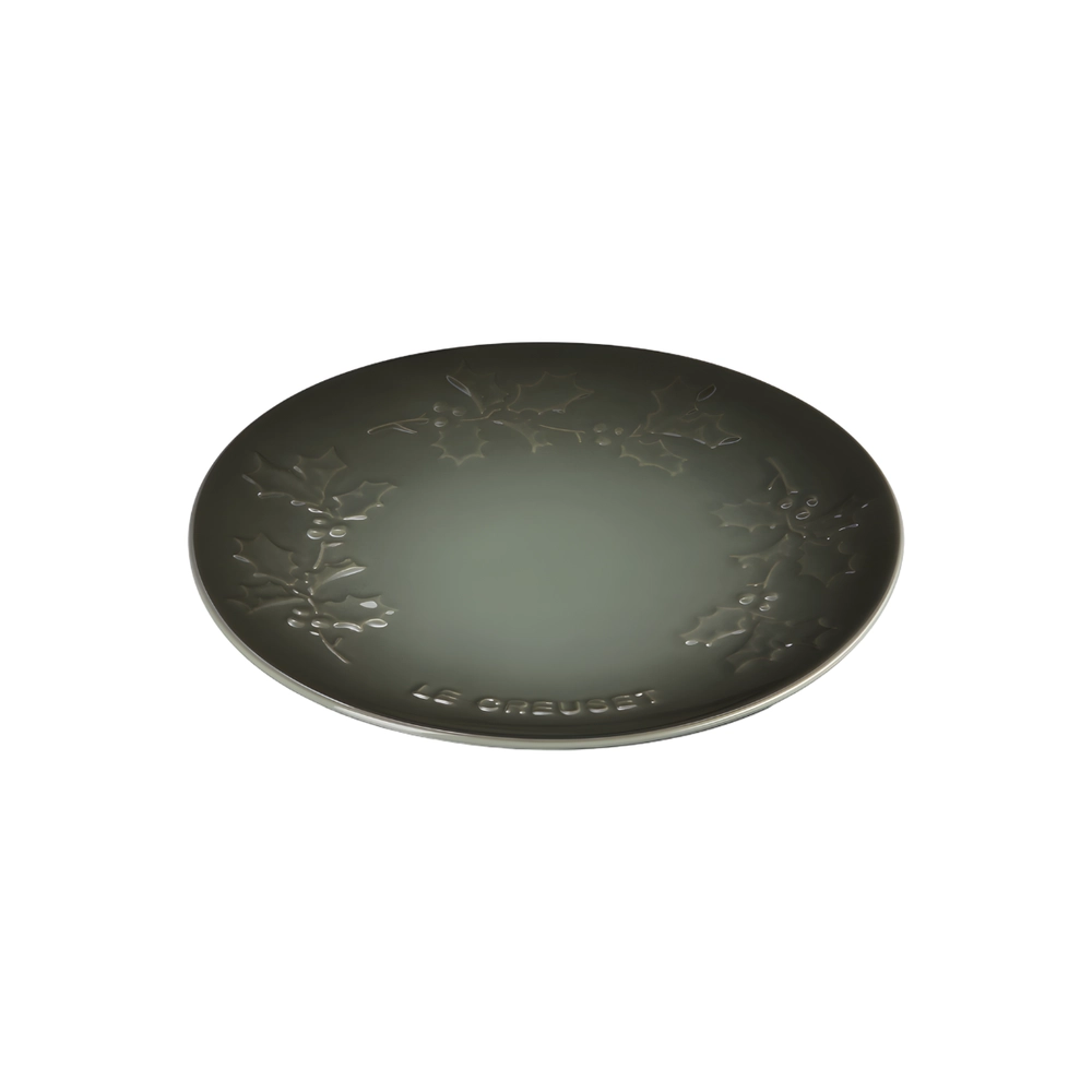 Prato Raso de Cerâmica Sphere Holly 19 cm Thyme Le Creuset