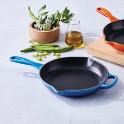 Skillet Redonda com Alça Signature 23 cm Azure Blue Le Creuset