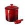 Porta Ração com Dosador Pet Collection 2,3 Litros Vermelho Le Creuset