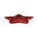 Bandeja de Servir em Cerâmica Estrela 36 cm Vermelho Le Creuset