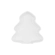 Descanso de Colher de Cerâmica Árvore de Natal 14 cm Branco Le Creuset
