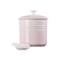 Porta Ração com Dosador Pet Collection 2,3 Litros Shell Pink Le Creuset