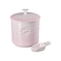 Porta Ração com Dosador Pet Collection 2,3 Litros Shell Pink Le Creuset