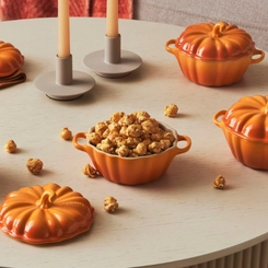 Mini Cocotte de Cerâmica Abóbora 350 ml Marronnier Le Creuset