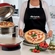 Forno de Pizza Elétrico Duplo 1800W 127V Vermelho Ariete