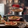 Forno de Pizza Elétrico Duplo 1800W 127V Vermelho Ariete