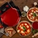 Forno de Pizza Elétrico Duplo 1800W 127V Vermelho Ariete