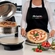 Forno de Pizza Elétrico Duplo 2100W 220V Preto Ariete