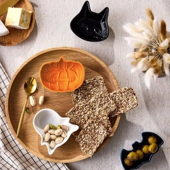 Set 4 Mini Pratos de Cerâmica Halloween Le Creuset