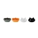 Set 4 Mini Pratos de Cerâmica Halloween Le Creuset