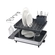 Escorredor de Pratos 2 Níveis em Aço Inox Excel Joseph Joseph