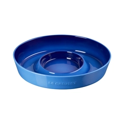 Prato para Aperitivos e Molhos Signature 34 cm Azure Blue Le Creuset