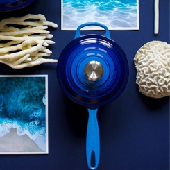 Panela Molheira Signature 16 cm Azure Blue Le Creuset