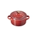 Mini Cocotte de Cerâmica 10 cm Pegador de Coração Vermelho Le Creuset