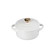 Mini Cocotte de Cerâmica 10 cm Pegador de Coração Branco Le Creuset
