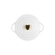 Mini Cocotte de Cerâmica 10 cm Pegador de Coração Branco Le Creuset