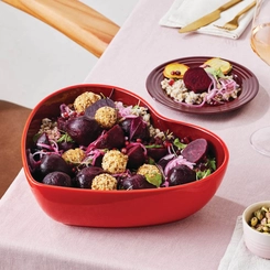 Bowl de Cerâmica Coração Sphere Seoul 2,9 Litros Vermelho Le Creuset
