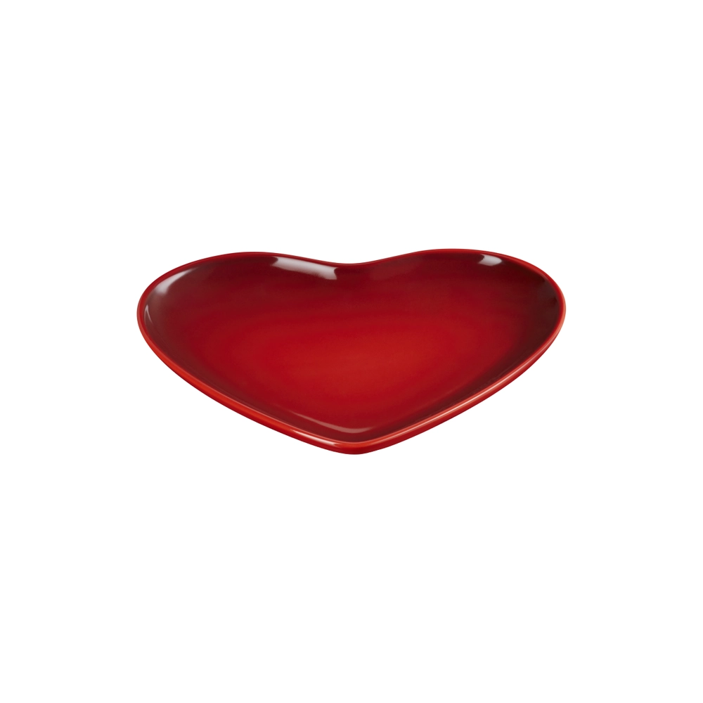 Prato de Cerâmica Coração Sphere Seoul 23 cm Vermelho Le Creuset