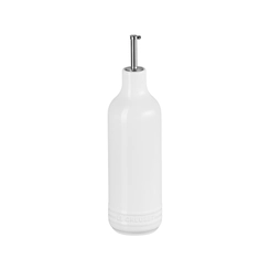 Porta Óleo de Cerâmica Signature 600 ml Branco Le Creuset