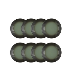 Jogo de 8 Pratos Rasos de Cerâmica 22 cm Thyme Le Creuset