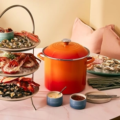 Stock Pot 5,7 Litros 20 cm Laranja Le Creuset
