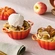 Mini Cocotte de Cerâmica Abóbora 350 ml Laranja Le Creuset