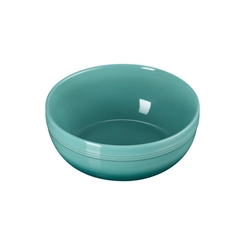 Bowl de Servir em Cerâmica San Francisco 1,6 Litros Bleu Riviera Le Creuset