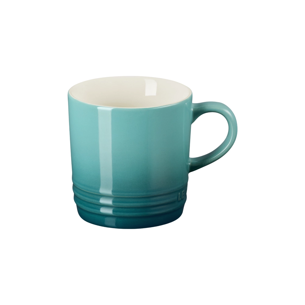 Caneca Cappuccino de Cerâmica 200 ml Bleu Riviera Le Creuset