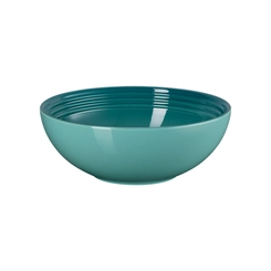 Bowl para Servir Redondo de Cerâmica 2,2 Litros Bleu Riviera Le Creuset