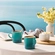 Caneca Espresso de Cerâmica 100 ml Bleu Riviera Le Creuset