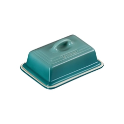 Manteigueira de Cerâmica Bleu Riviera Le Creuset