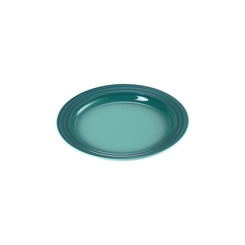 Prato Raso de Cerâmica 22 cm Bleu Riviera Le Creuset