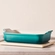 Travessa Retangular de Cerâmica Heritage 32 cm Bleu Riviera Le Creuset