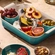 Travessa Retangular de Cerâmica Heritage 26 cm Bleu Riviera Le Creuset