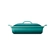 Travessa Retangular com Tampa Heritage 3,8 Litros Bleu Riviera Le Creuset