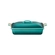 Travessa Retangular com Tampa Heritage 3,8 Litros Bleu Riviera Le Creuset