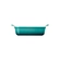 Travessa Quadrada de Cerâmica Heritage 23 cm Bleu Riviera Le Creuset