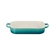 Travessa Retangular com Tampa Prato 31 cm Bleu Riviera Le Creuset