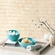 Jogo de 2 Bowls para Cereal de Cerâmica 16 cm Bleu Riviera Le Creuset