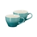 Jogo 2 Canecas Bistrô de Cerâmica 400 ml Bleu Riviera Le Creuset