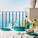Jogo de 6 Pratos Rasos de Cerâmica 27 cm Bleu Riviera Le Creuset