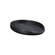 Descanso Oval de Colher de Cerâmica Preto Le Creuset